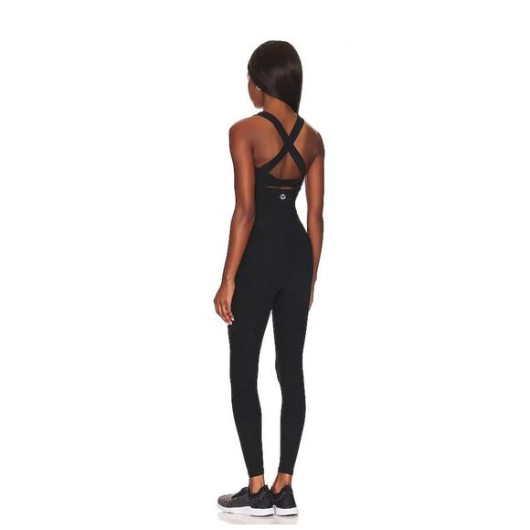 BEYOND YOGA Spacedye Daring women’s Jumpsuit In Color: Darkest Night - Picture 1 of 6